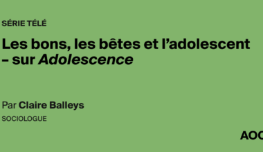 Les bons, les bêtes et l'adolescent – sur Adolescence
