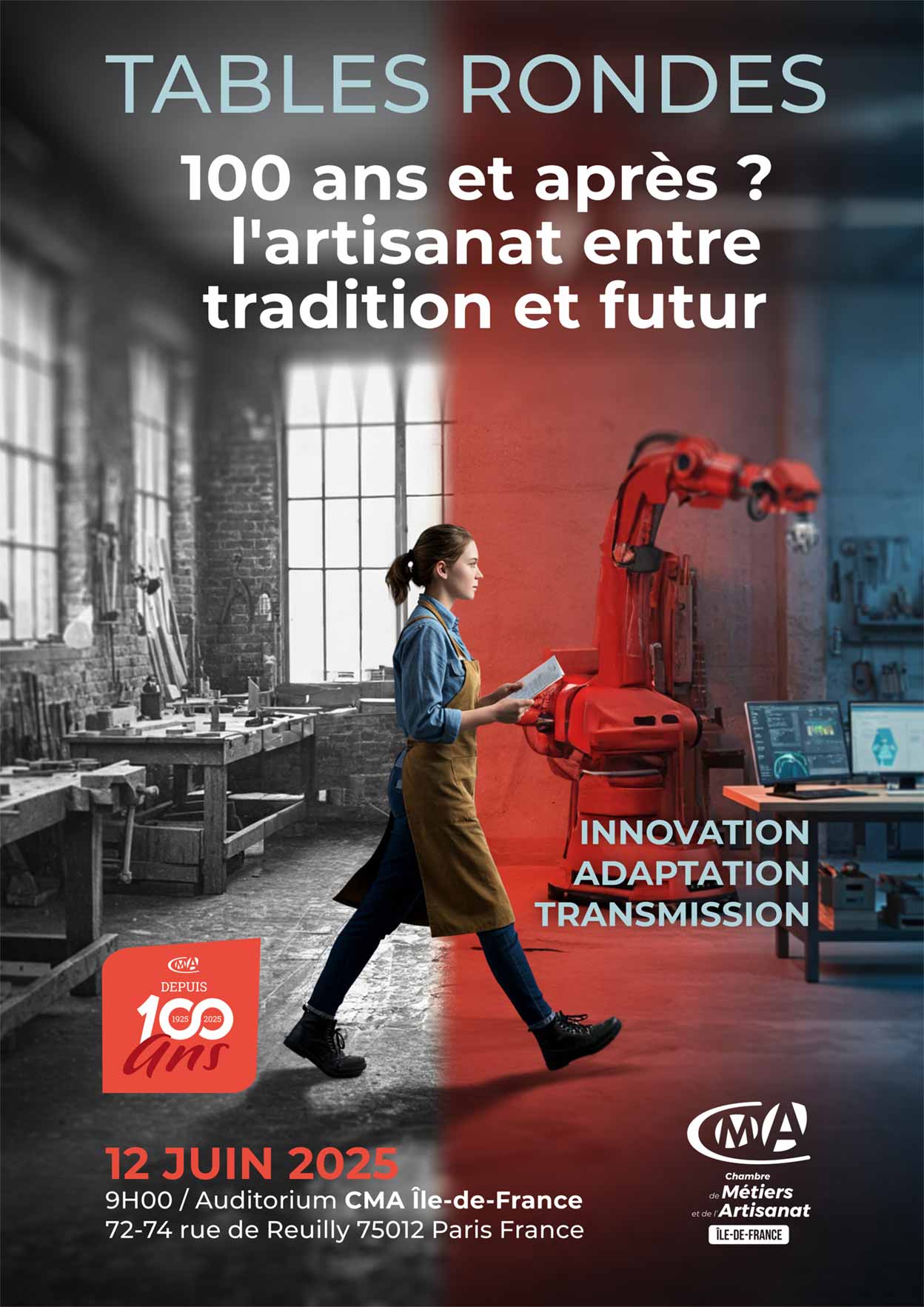 affiche conférence CMA IDF