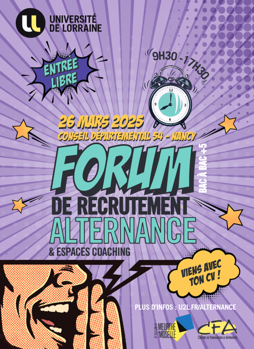 Forum de recrutement alternance à Nancy | Factuel