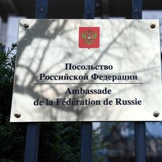L'ambassade de Russie à Paris.
