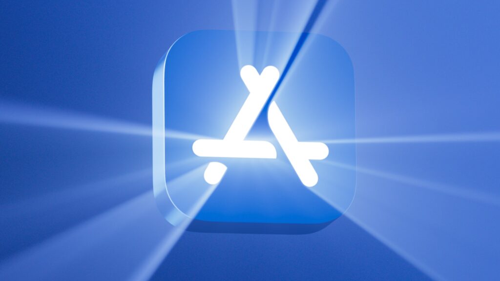 Le logo de l'App Store. // Source : Apple