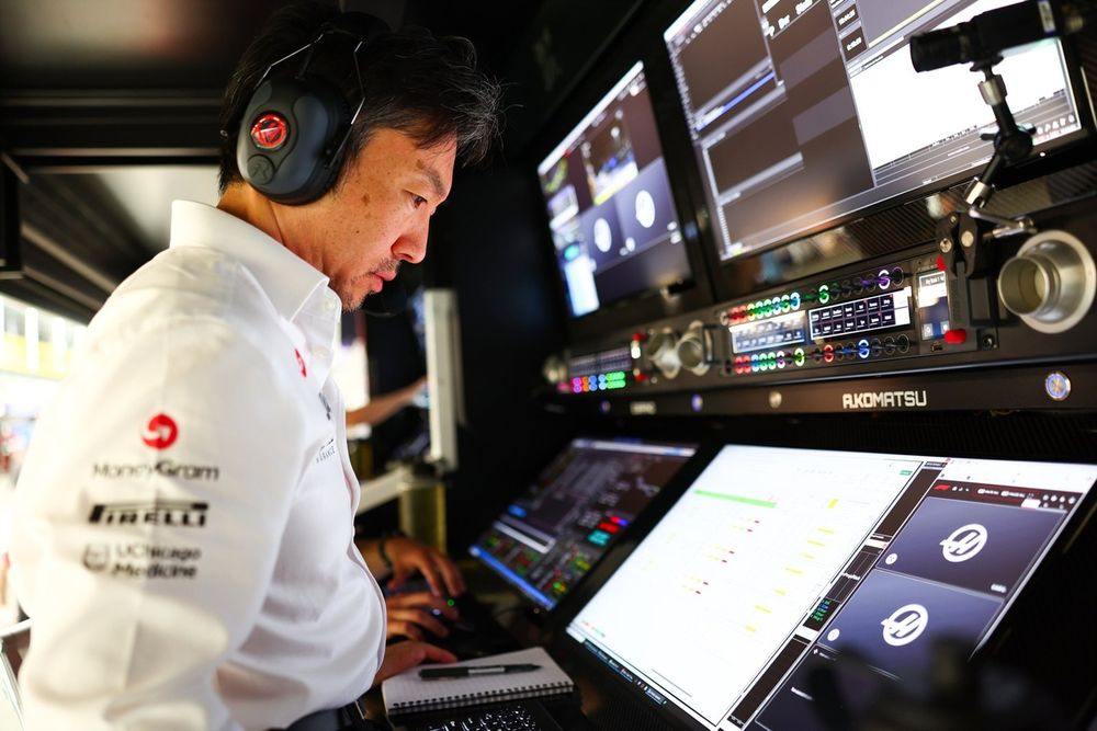 Ayao Komatsu, directeur de Haas F1.