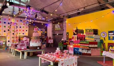 Lille. Piste de danse, gâteaux géants, fanions… C’est la fête à Saint-So avec l’expo des enfants Môm’Art