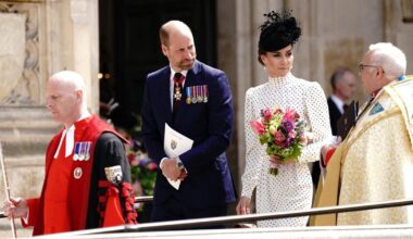 Kate et William, Charles III et Camilla... En images, les Windsor rendent hommage aux héros de la guerre pour les 80 ans de l’Armistice