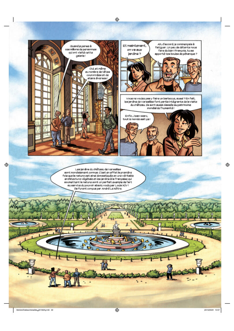 La Grande Histoire du château de Versailles, de François Maingoval et Jean-Marc Krings aux éditions Ouest-France