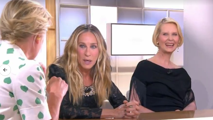 Sarah Jessica Parker, Cynthia Nixon et Kristin Davis ont partagé leur joie et leurs anecdotes de tournage sur le plateau de « C à vous », sur France 5, ce jeudi 29 mai.