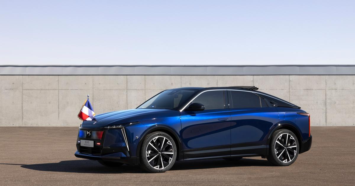 DS N°8, la nouvelle voiture du président de la République