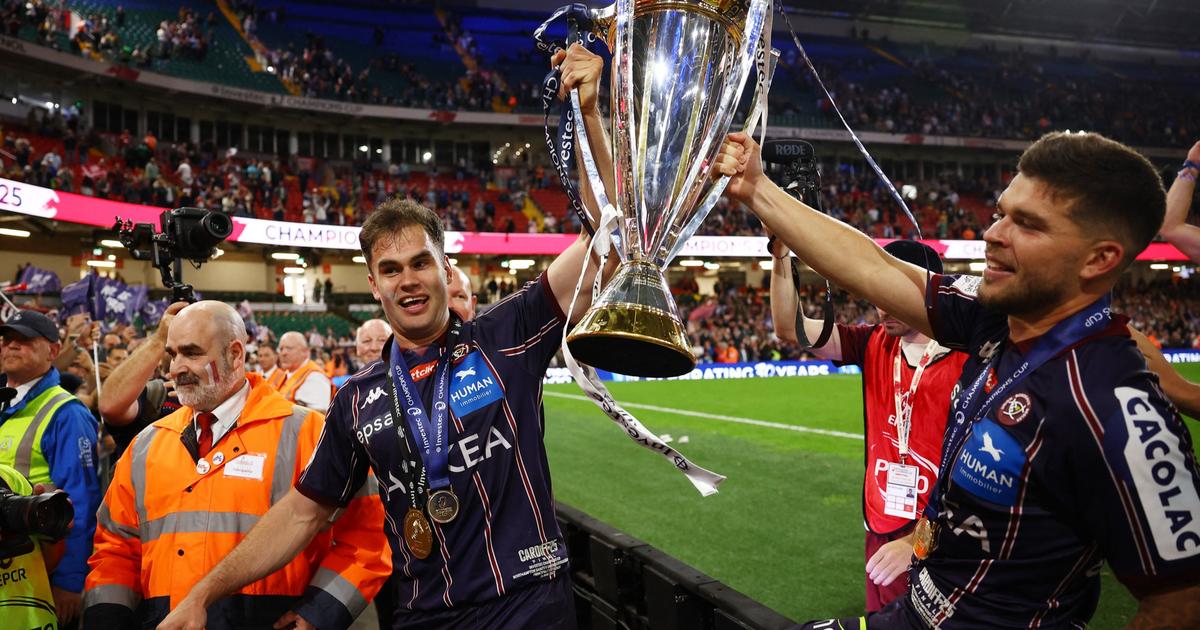 Jalibert en lion, Penaud sur un zèbre, vestiaires en folie et pari de se présenter tout nu... En vidéo, les célébrations de l’UBB à Cardiff