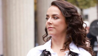 Pauline Ducruet nombril à l'air dans une tenue sexy qui valorise sa poitrine (et pas qu'un peu !)