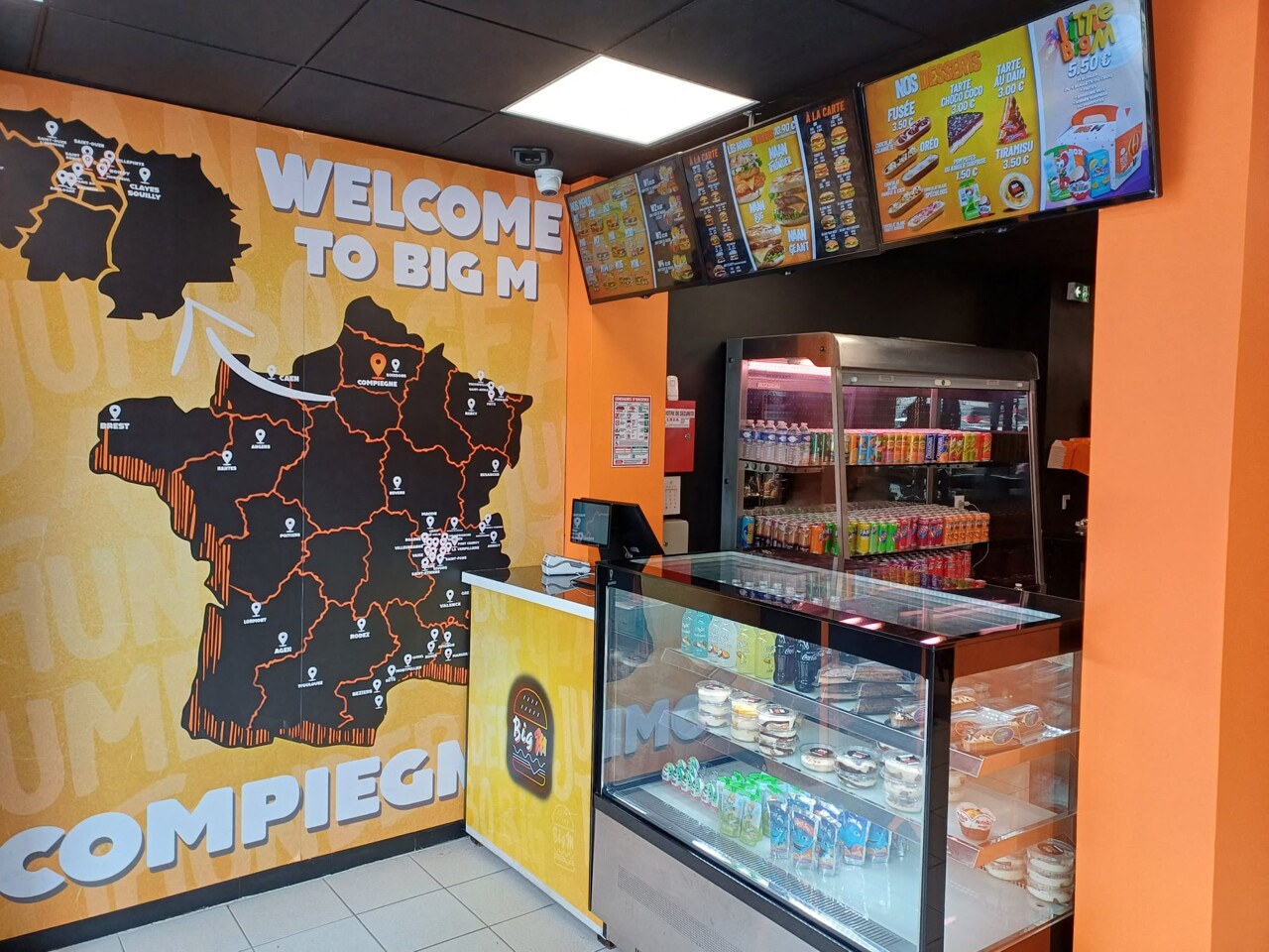 Près de Saint-Étienne. Ce concurrent de McDonald's s'installe dans cette commune
