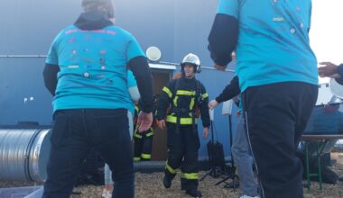 "On a manqué d'air". À Rennes, plus de 700 pompiers de toute la France réunis aux Horizons pour un défi unique
