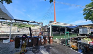 INFO ACTU LYON. Un célèbre bar ravagé par un incendie sur les quais, les images