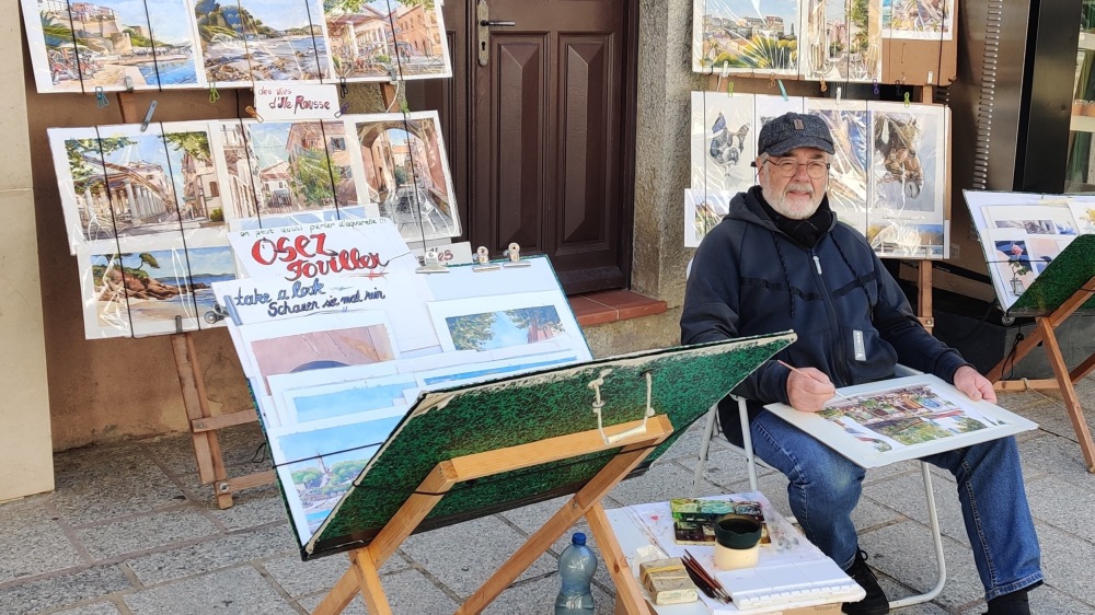 Marcel Boos peint son amour pour l'Isula