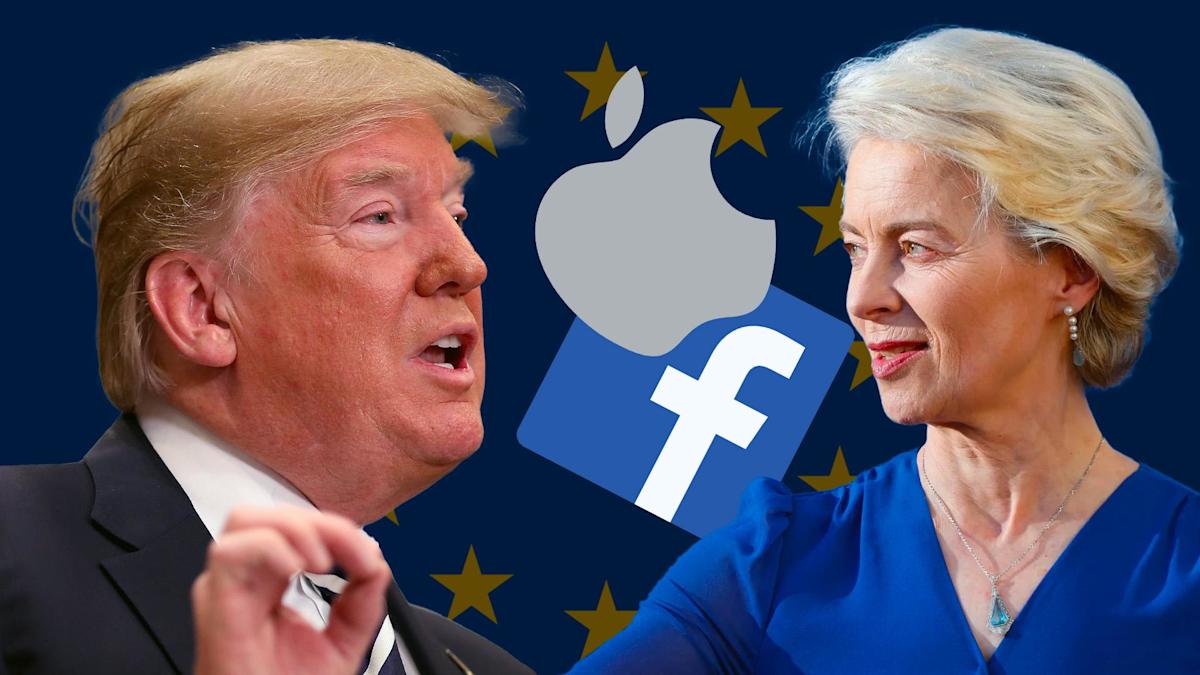 cette amende de l’Union européenne contre Apple et Facebook fait enrager l’administration Trump