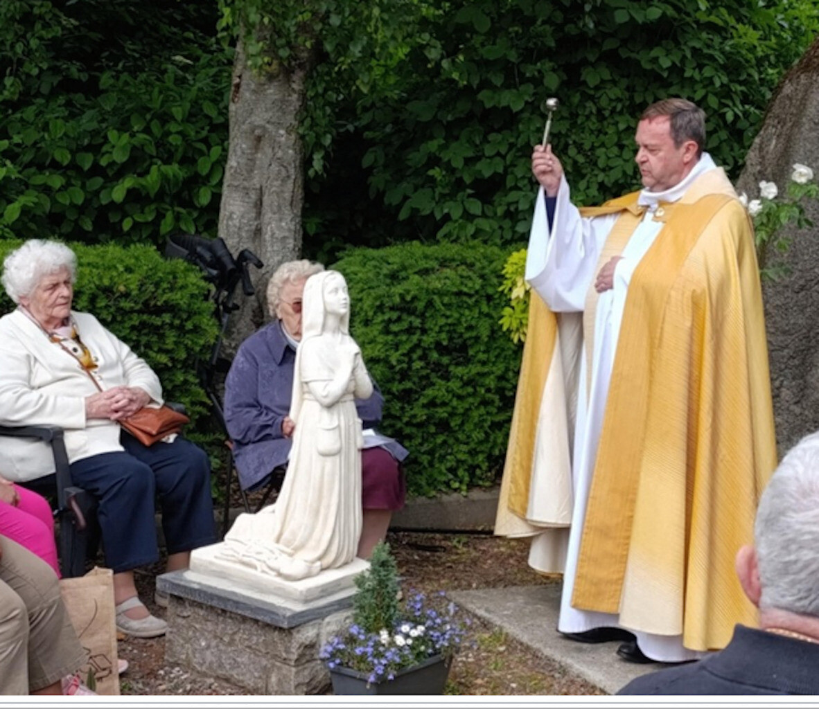 Wambrechies. 16 ans après un acte de vandalisme, une statue de Bernadette fait son retour à la grotte !