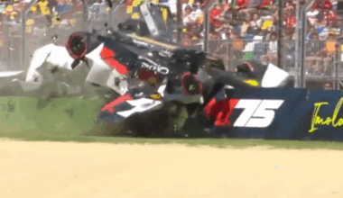 en vidéo, l’énorme crash de Yuki Tsunoda durant les qualifications à Imola