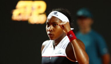 Victoria Mboko proche de surprendre la numéro 3 mondiale Coco Gauff à Rome