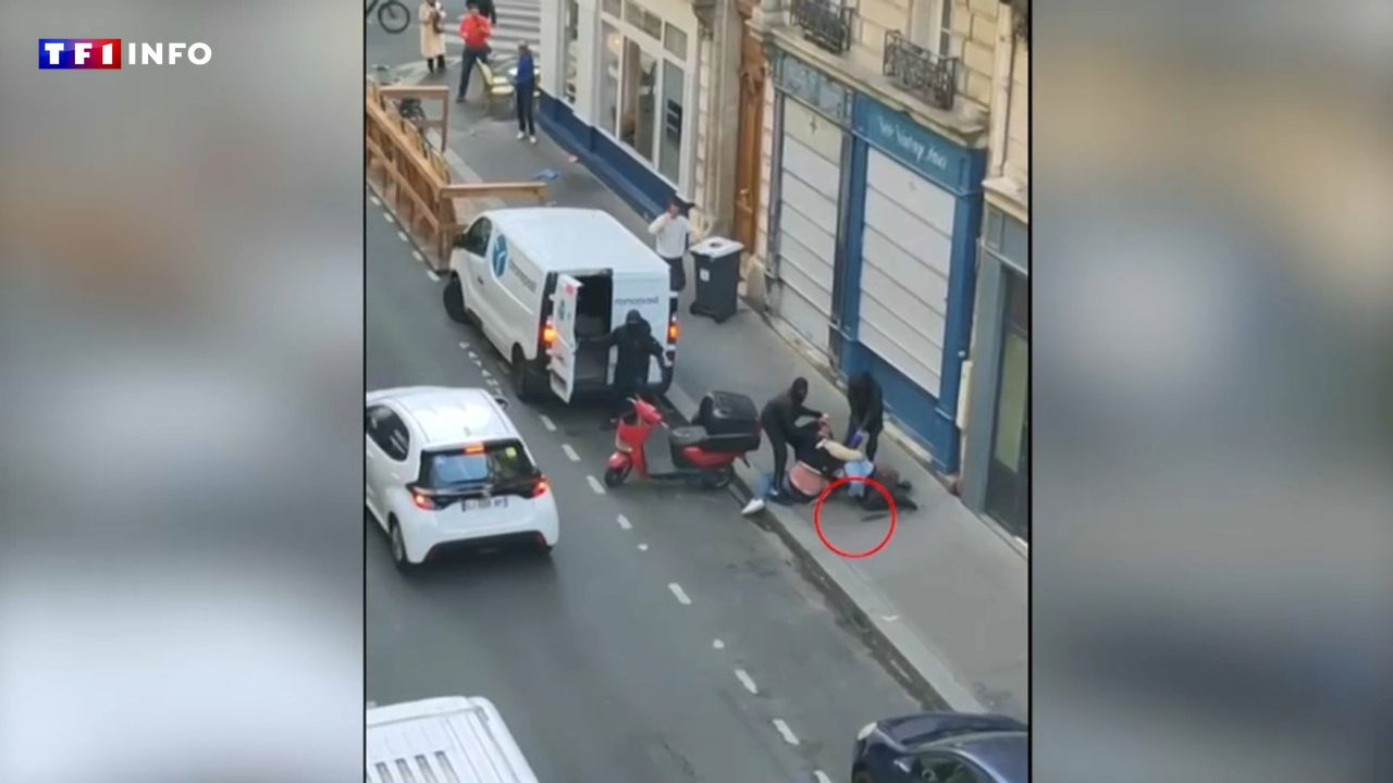 "Laissez-moi !" : les images de la violente tentative d'enlèvement de la fille d'un investisseur en bitcoins à Paris
