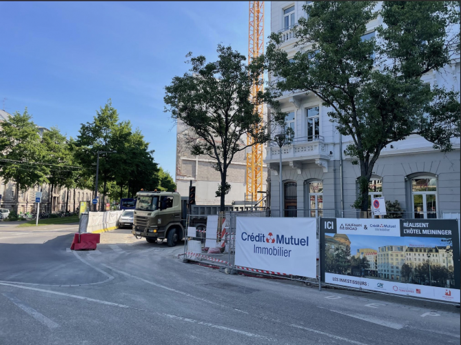 chantier hotel gare