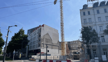 chantier hotel gare