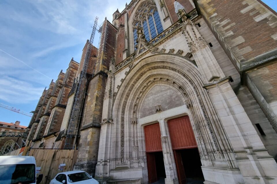Cet accès à la cathédrale restera ouvert pendant toute la durée des travaux