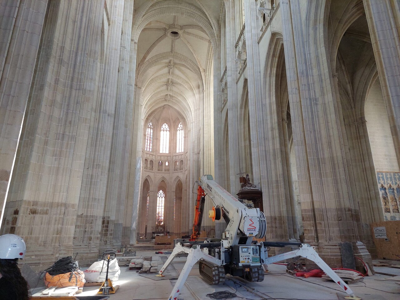 dernière ligne droite du chantier avant la réouverture