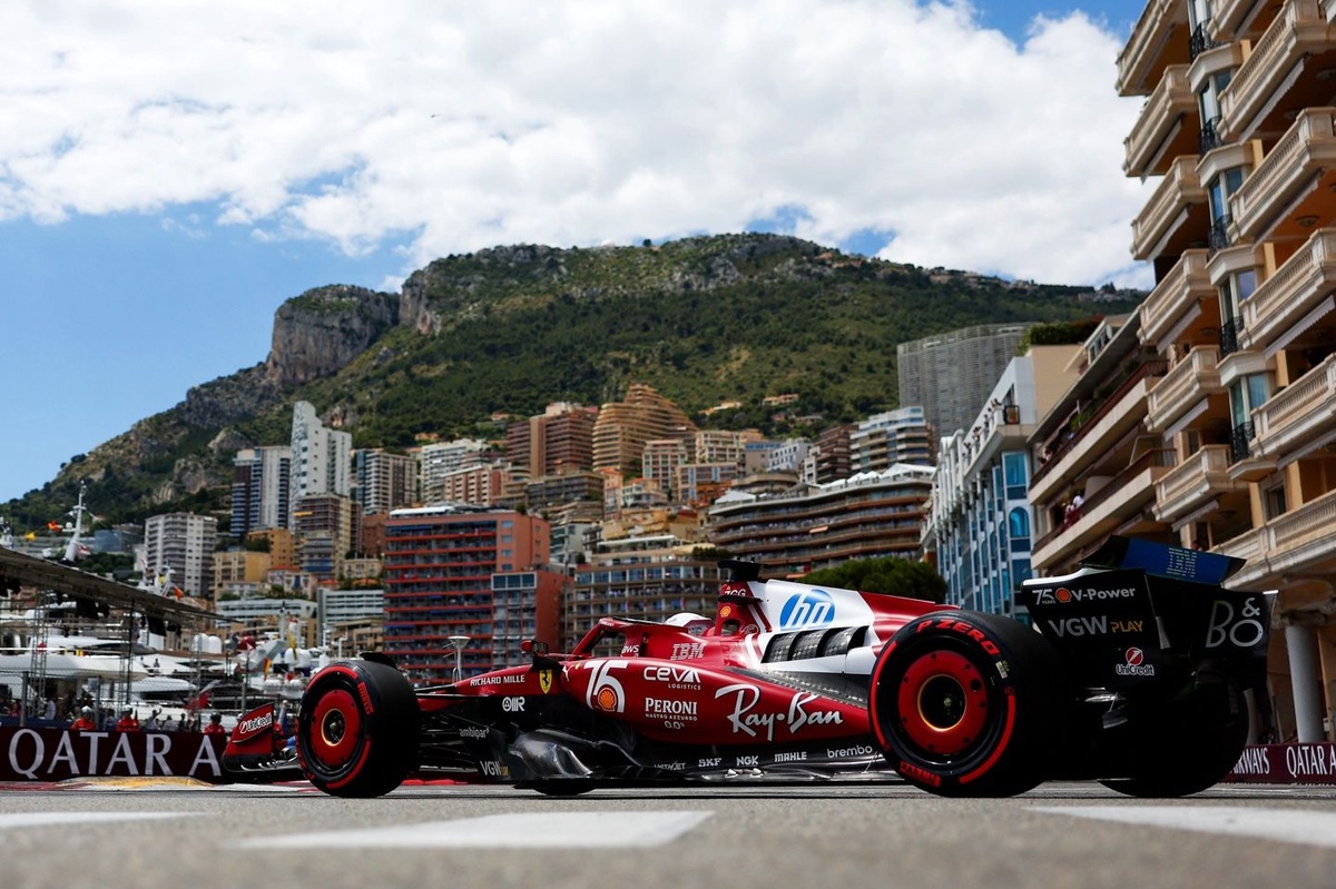 Leclerc en forme sur ses terres à Monaco