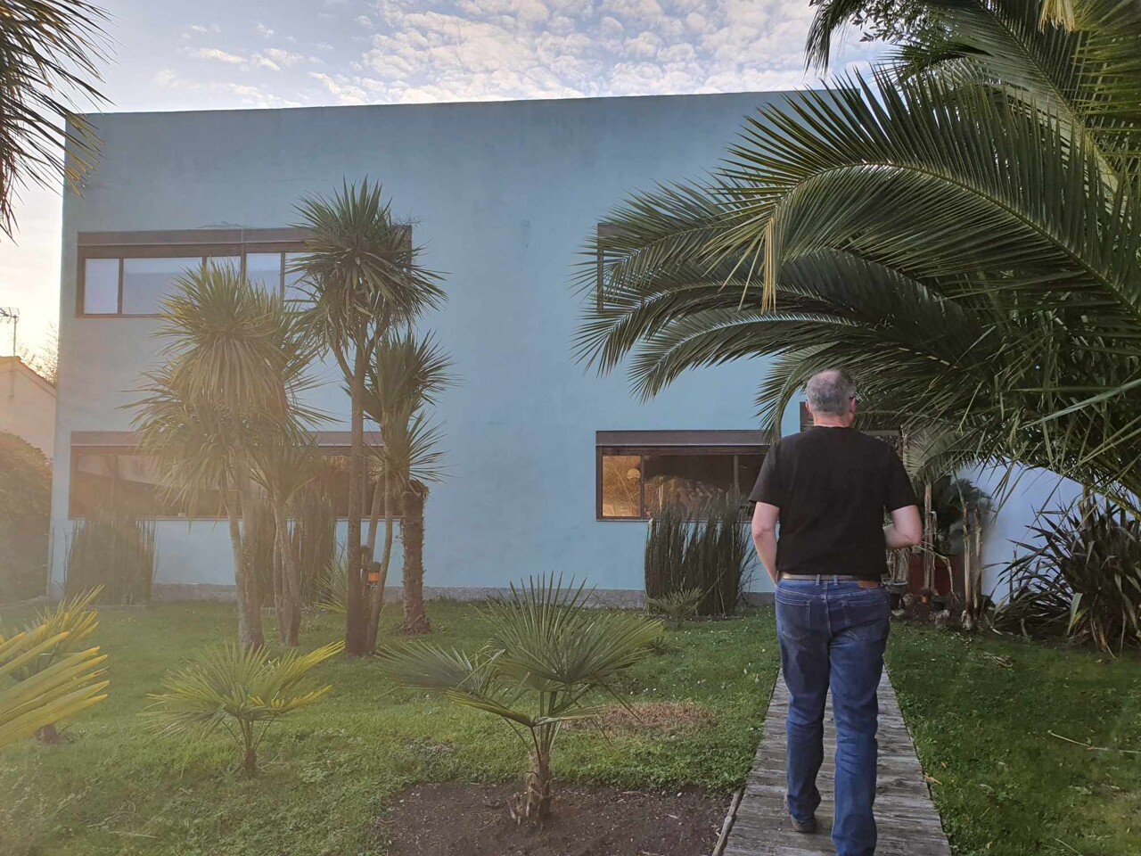 il a consacré huit ans de sa vie à restaurer la maison d'un monstre sacré de l'architecture