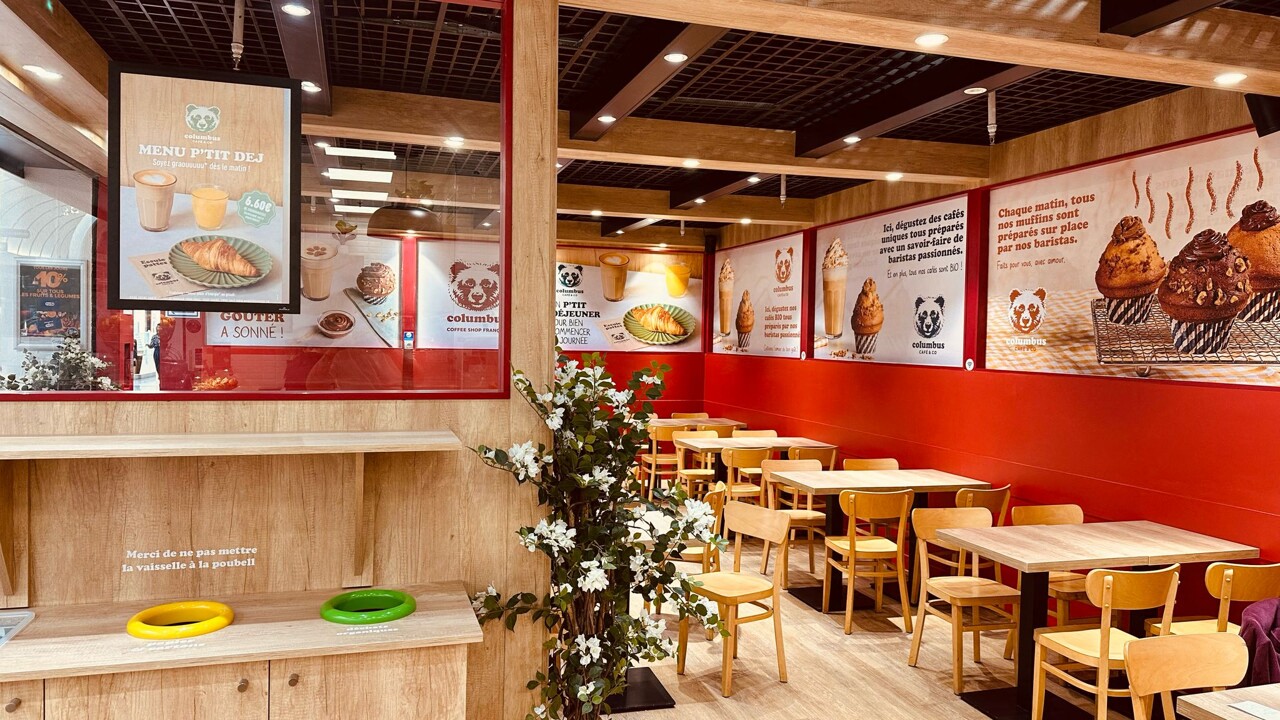 un nouveau Columbus Café, ça vous tente pour le goûter ?