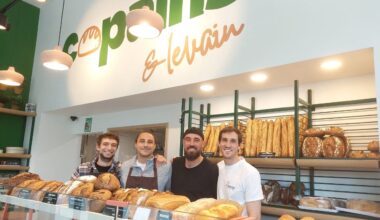 Quatre copains sont à la tête de la nouvelle boulangerie de l'île de Nantes
