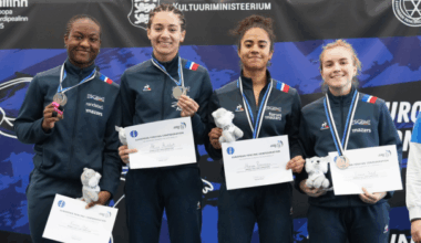 Escrime : la Réunionnaise Marion Rousseau sacrée vice-championne d’Europe avec l’équipe de France