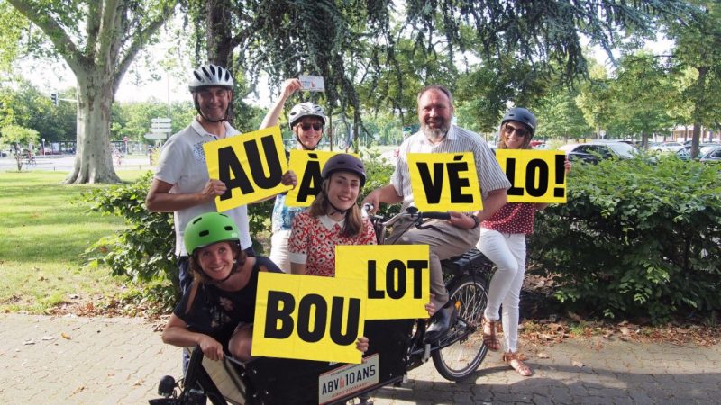 Au boulot à vélo