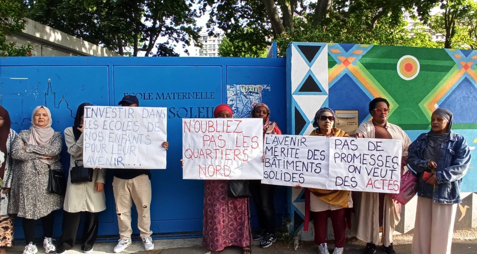 À l’école Clair Soleil, un sentiment d’abandon au milieu des bâtiments qui se dégradent