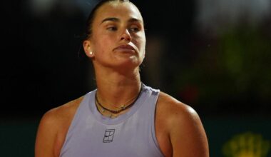 la numéro 1 mondiale Aryna Sabalenka prend la porte dès les quarts de finale à Rome