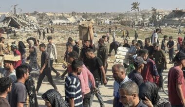 Chaos dans un centre d’aide soutenu par Israël et les Etats-Unis