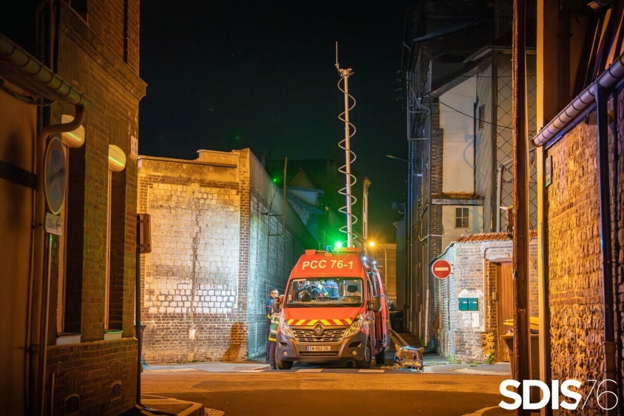 près de Rouen, trois immeubles évacués dans la nuit