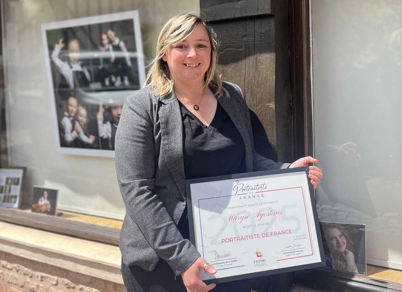 Photographe à Bayeux, Maryse décroche le prix Portraitiste de France 2025