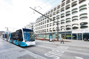 Deplacement du trolleybus  Nancy