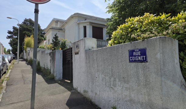 Des villas aux façades claires, la rue Coignet en compte plusieurs dizaines.   Photo Nicolas Forquet