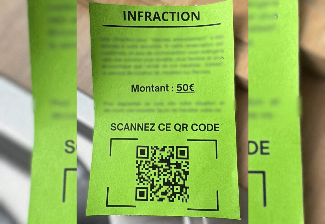 Infraction ou arnaque ? À Rennes, c'est quoi ce papier vert déposé sur les pare-brises des voitures