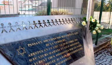 Un suspect en garde à vue après la détérioration de la plaque de la Verdière en mémoire des Enfants juifs déportés