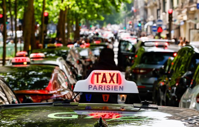 Des dizaines de taxis bloquent l’accès aux gares de Lyon et du Nord