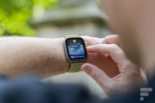 La Huawei Watch Fit 4 Pro // Source : Chloé Pertuis - Frandroid