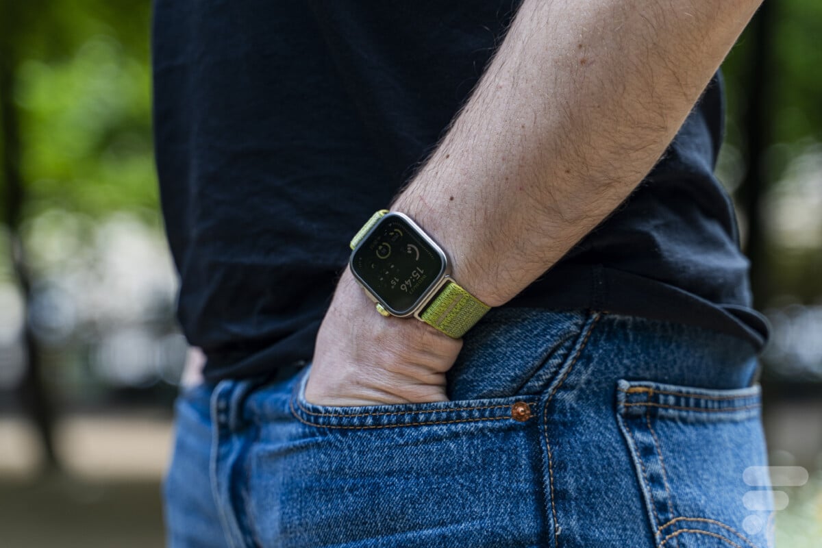 L'affichage always-on de la Huawei Watch Fit 4 Pro
