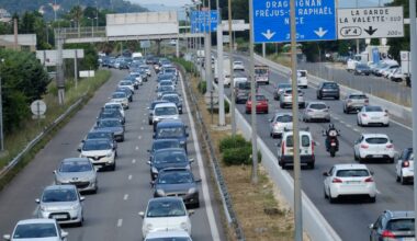 Un accident sur l'A57 perturbe fortement la circulation en pleine heure de pointe aux abords de Toulon