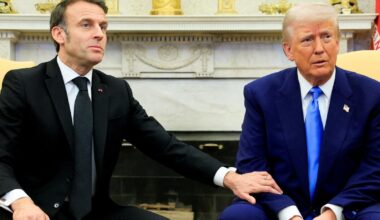 Macron salue «l'appel très clair» de Trump à un cessez-le-feu