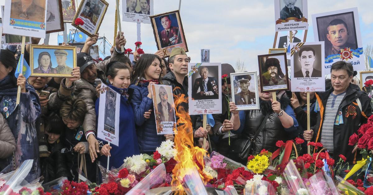 Au Kazakhstan, un régiment immortel en sourdine pour le 9 mai