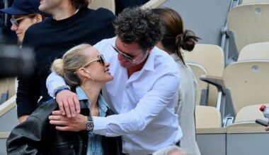 Laeticia Hallyday en couple, Cynthia Nixon de Sex and the City, Michèle Laroque et sa fille... Les stars s’affichent dans les gradins de Roland-Garros