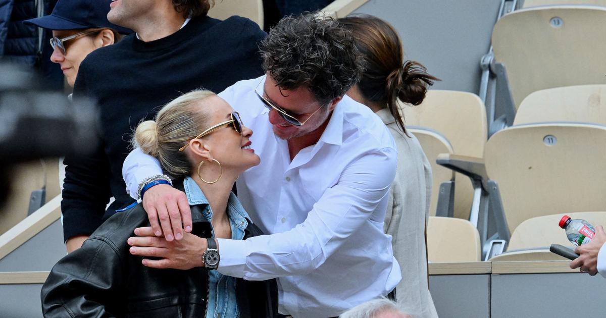 Laeticia Hallyday en couple, Cynthia Nixon de Sex and the City, Michèle Laroque et sa fille... Les stars s’affichent dans les gradins de Roland-Garros
