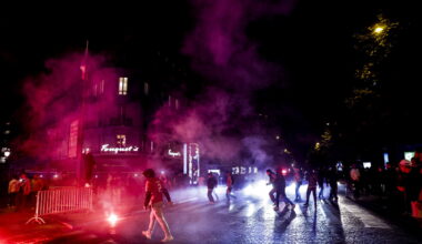 après la liesse de la victoire du PSG face à Arsenal, le chaos à Paris, des blessés graves